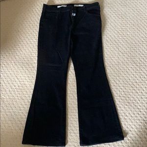 Pilcro and the Letterpress high waist black jean